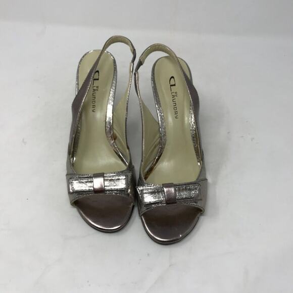 CL by Laundry Gold Stilettos - Picture 1 of 7